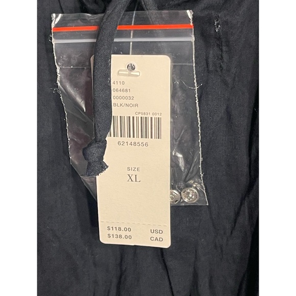 Anthropologie Embroidered Lace Blouse Black NWT Size XL - Picture 11 of 14